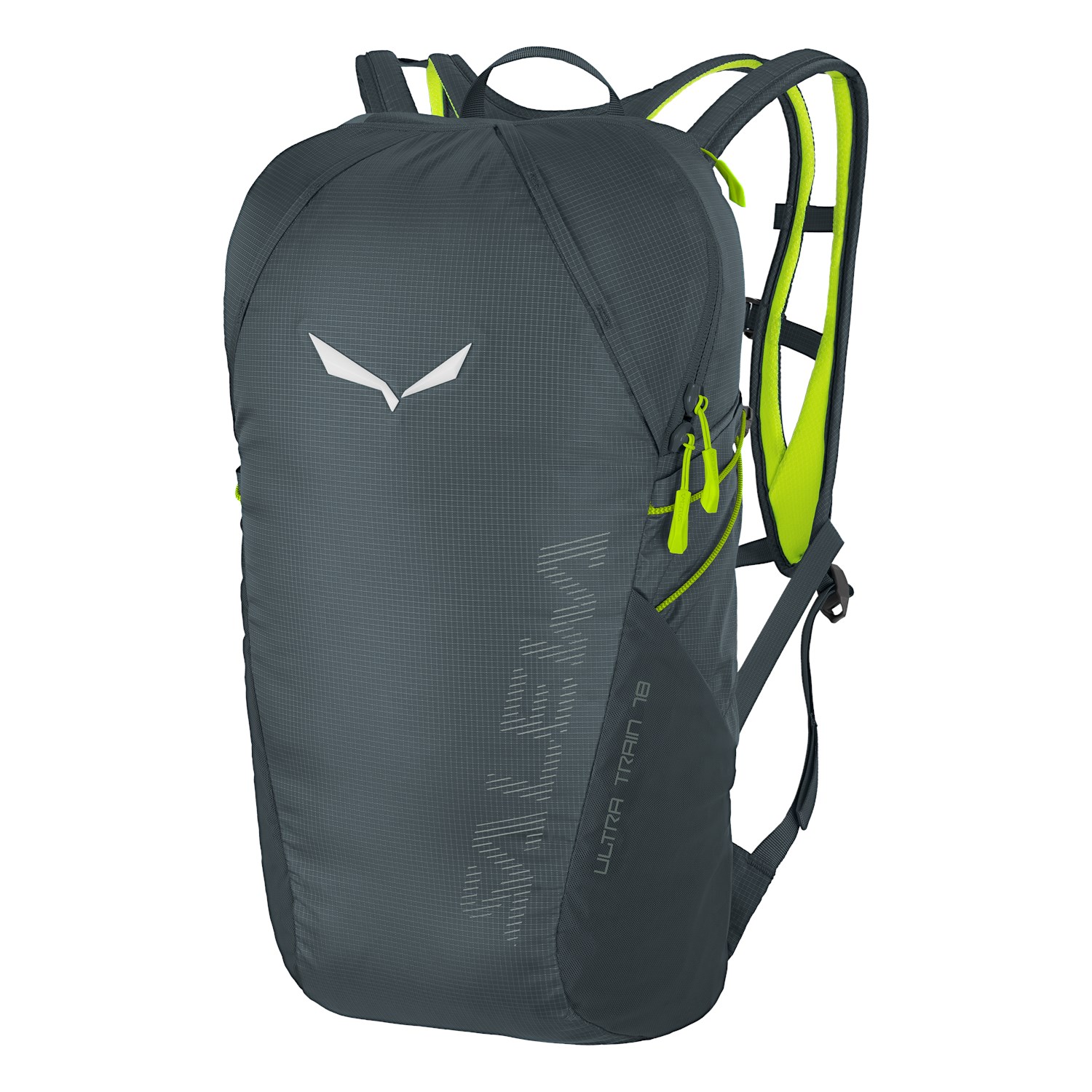 Mochila Chile - Salewa Ultra Train 18L - Gris Azules/Verde - AECL-18359